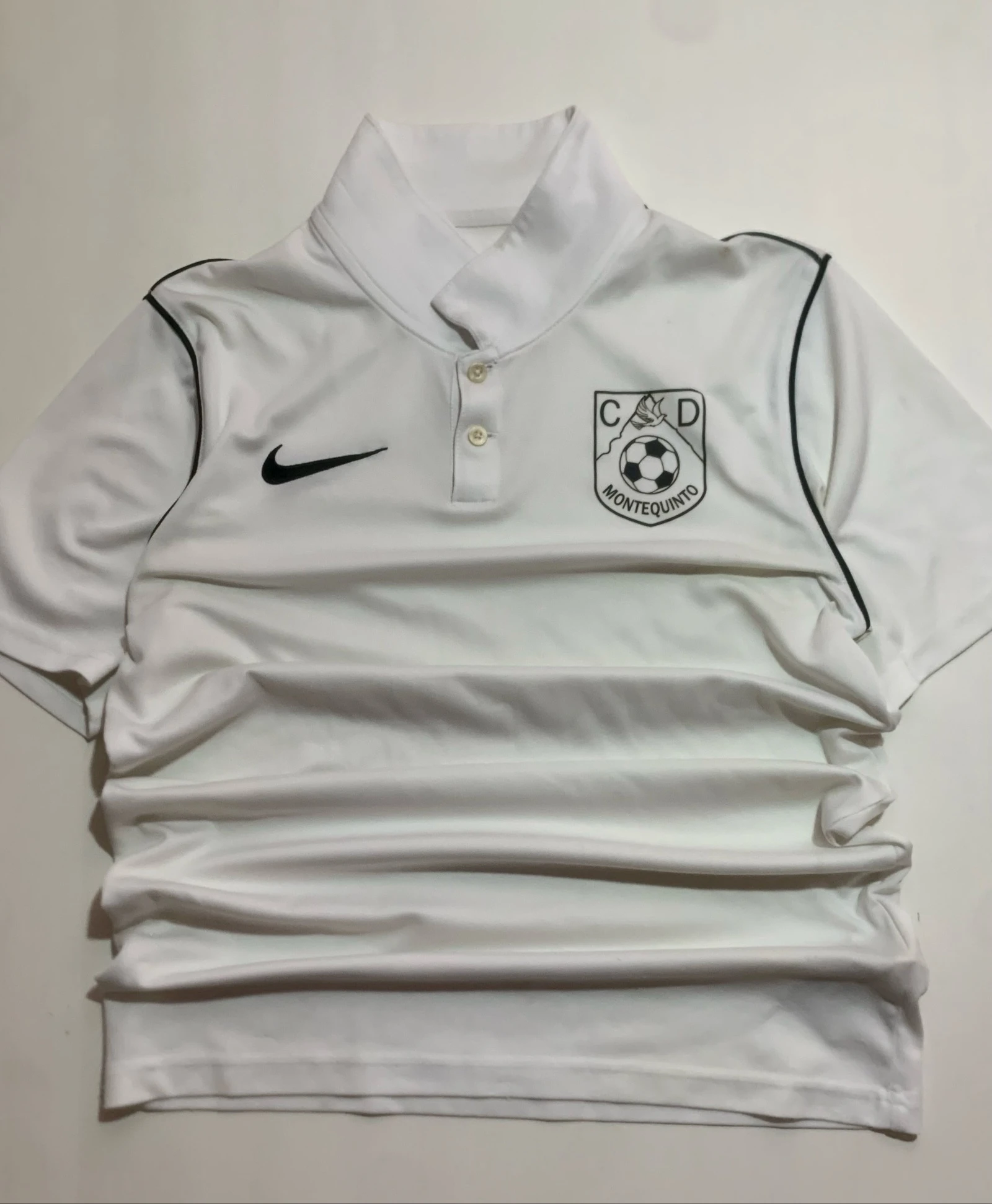 Polo Nike Original Montequinto Color Blanco Talla S